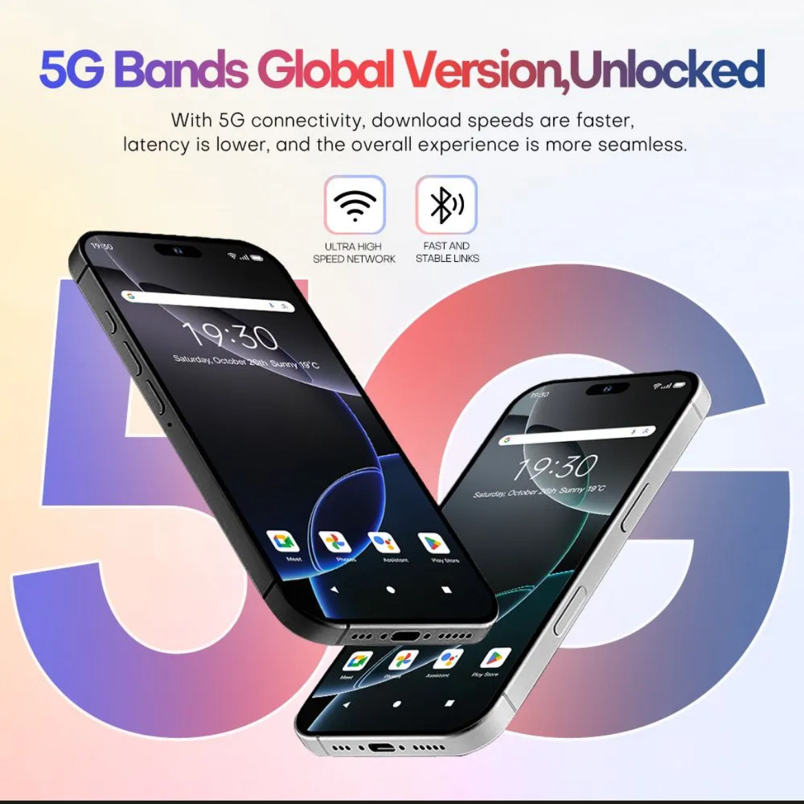 Original 2025 NEW Cellphones i16 Pro Max Mobile Phones 4G 5G 7.3HD Original Smartphone 8000mAh Android Global Version Cell Phone Dual SIM - Image 4
