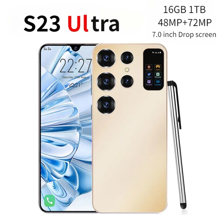 S23,24, 25 Ultra 16GB+1TB smartphone cell phone Dual SIM 5G Android Phone 6.8HD+ Display 48MP+72MP Camera Android 13 Mobile Fingerprint Face ID GPS - Image 9