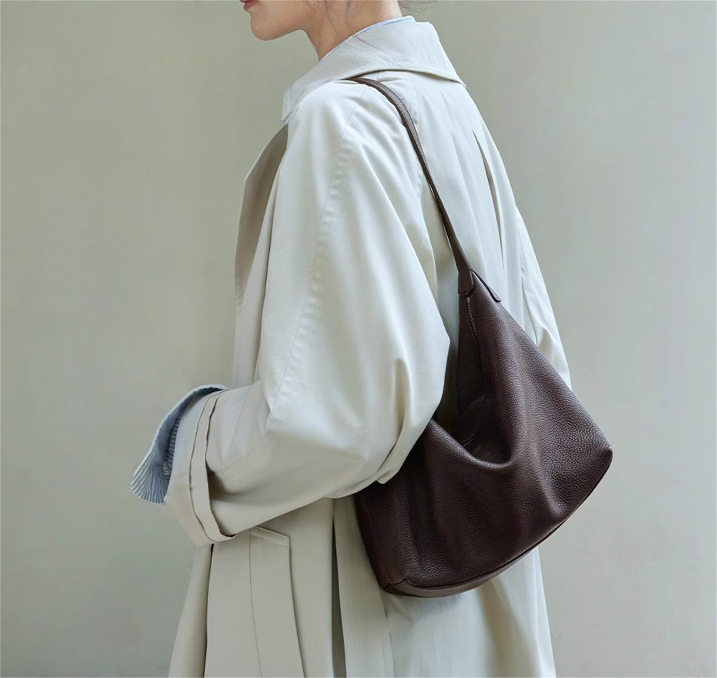 Leisure One-shoulder Slung Commuter Zipper - Image 4