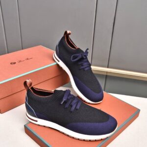 Sports Stitching Flying Woven Knit Breathable Men's Shoes super light